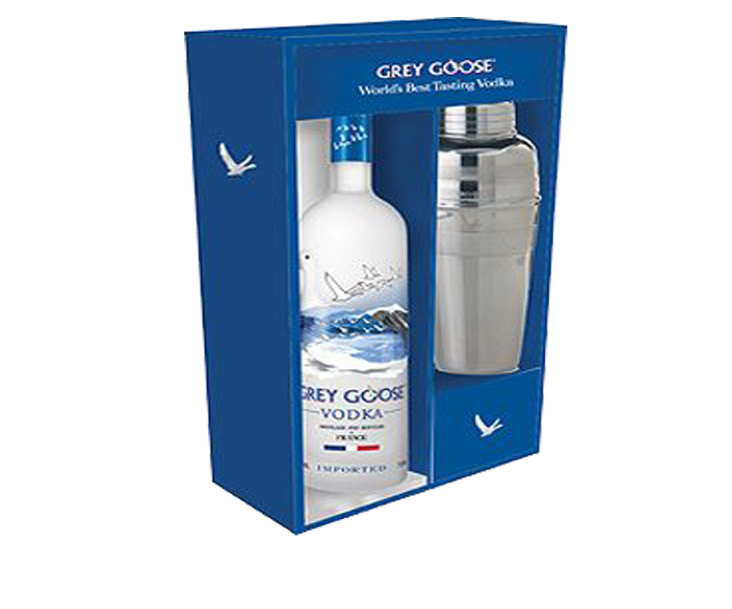 Grey Goose Gift Set 750mL Aries Fine Wine & Spirits